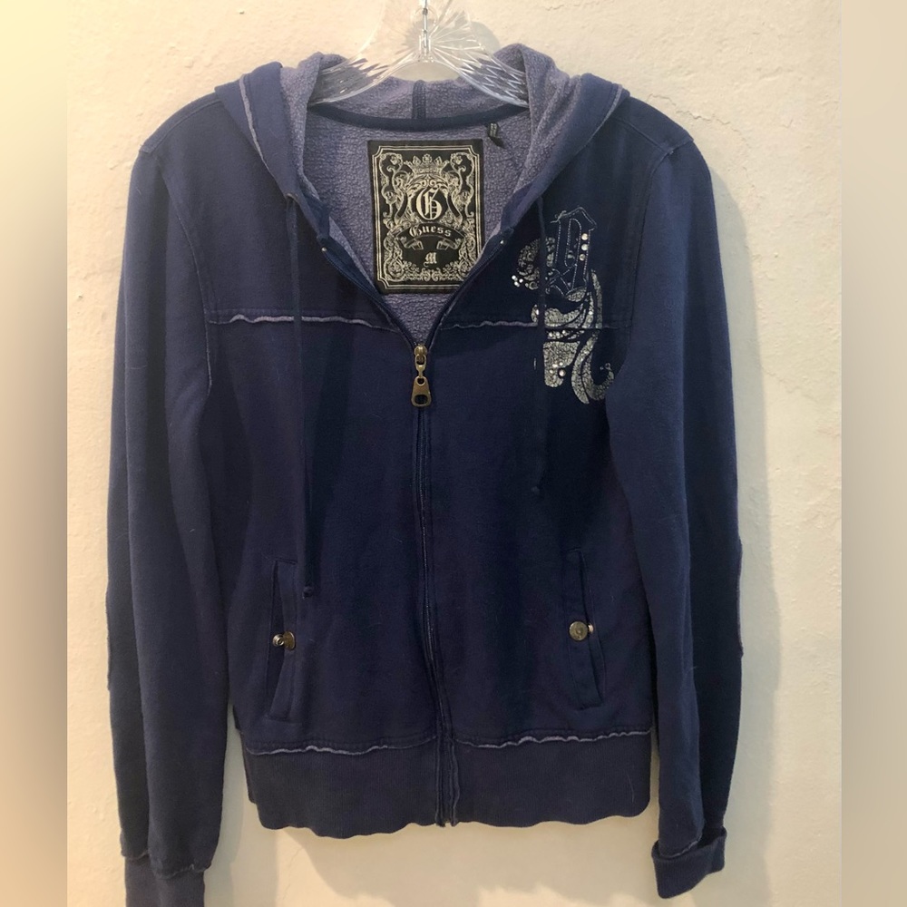 Y2K Guess Zip-up sweater